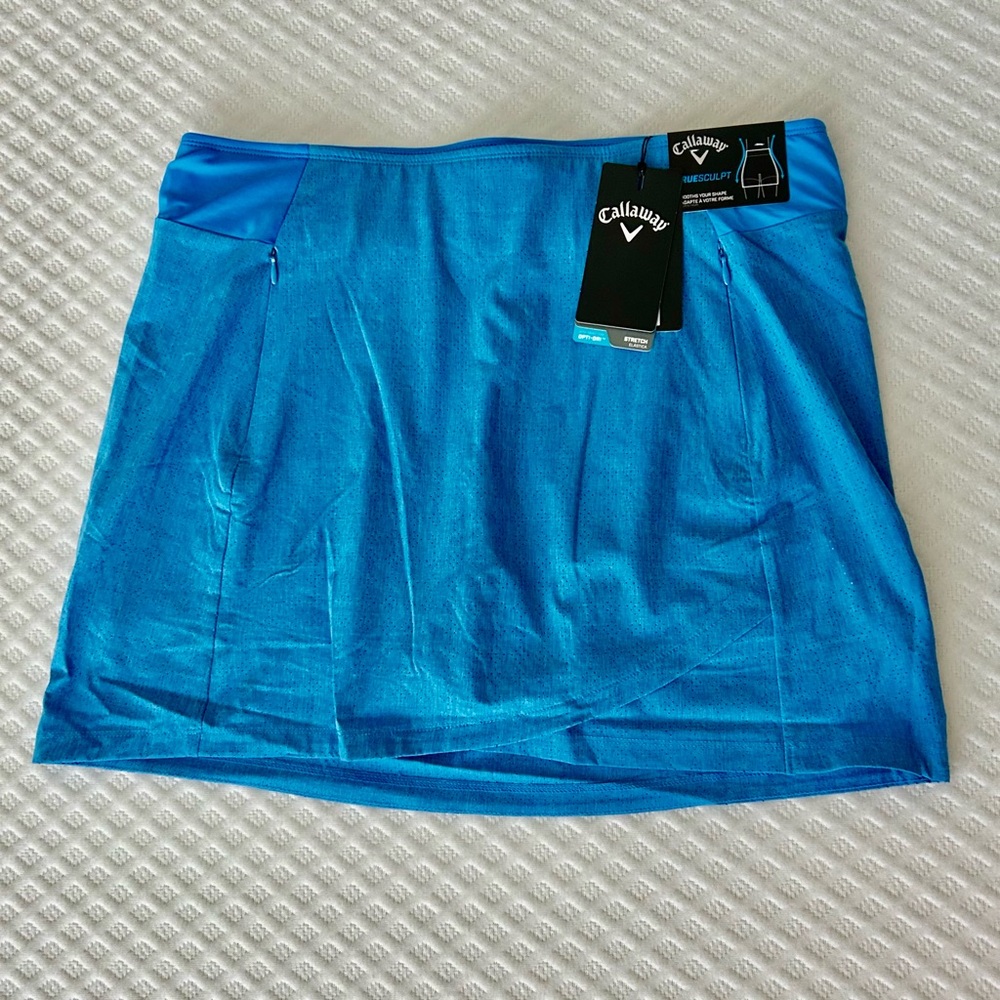 NWT Callaway Women's Vibrant Blue Pencil Skirt